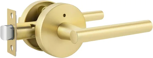 Vista 12 de Goldenwarm Juego de cerraduras negras para puerta exterior con cerrojo, aleación de zinc con llave igual con cerrojo de seguridad, manija de puerta