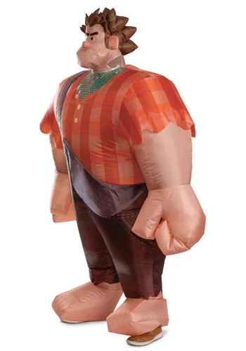 Vista 2 de Disfraz Inflable de Disney Wreck-It Ralph para Adultos Multicolor