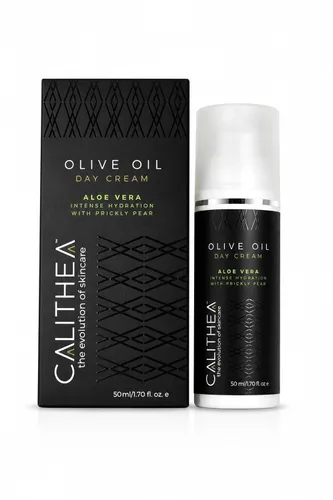 Vista 10 de Calithea Crema hidratante facial para una piel sana, brillante y equilibrada con aloe vera, tuna y aceite de oliva