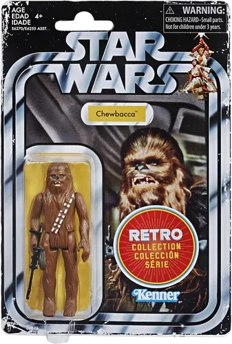 Vista 2 de Star Wars Retro Collection 2019 Episodio IV: Una nueva esperanza Chewbacca
