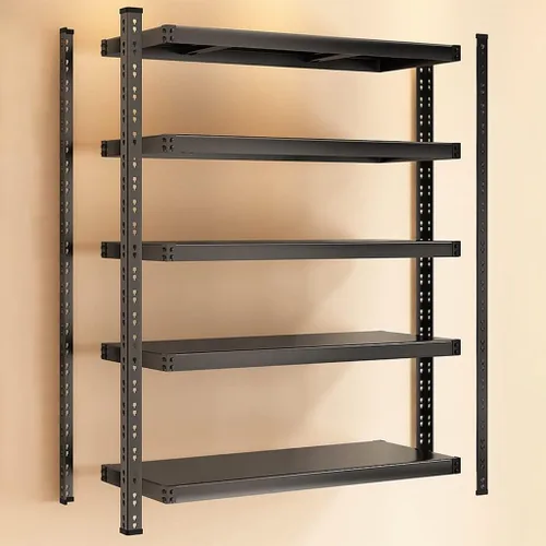Vista 8 de Shelves Garage Shelving, 5-Tier Adjustable Shelf, 2000 lbs Weight Capacity Storage Rack, Heavy Duty Inrial Metal Shelving Unit (A 150 * 40 * 200cm)