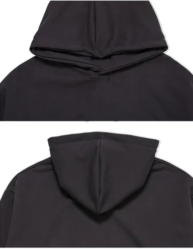 Vista 5 de PAODIKUAI Men Hoodie Sweatshirt Loose Fit Fashion Pullover Hoodie Casual Long Sleeve Hooded Sweatshirt With Pocket