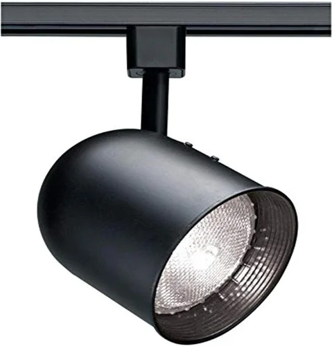 Vista 45 de TH205 R20 cabezal de carril cilíndrico de Nuvo, color negro, TH281, 150.00watts, 120.00 volts