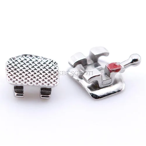 Vista 8 de Dientes Modelo Llaves, Soportes Typodont, ranuras .022 3-4-5 con ganchos 200pcs (MBT, Estándar)
