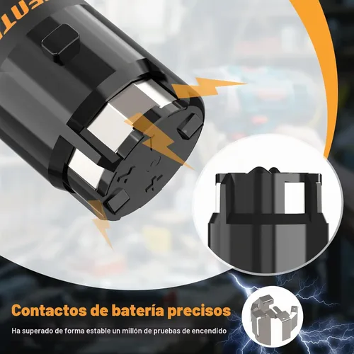 Vista 4 de Shentec Paquete de 2 baterías de iones de litio de 4V 4.0Ah compatibles