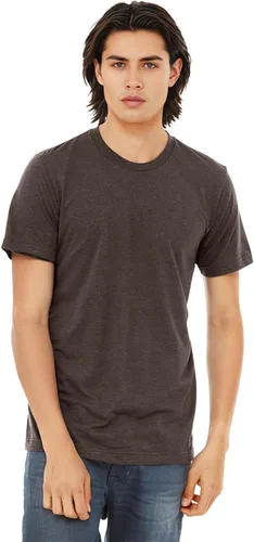 Vista 151 de Bella Canvas 3413c para hombre (1) Triblend verde + (1) Triblend rojo