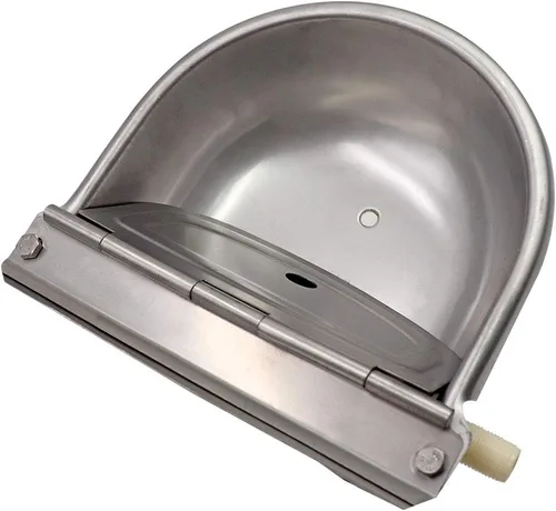Vista 8 de Comedero de agua para ganado Cuenco automático de acero inoxidable
