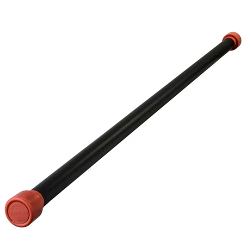 Vista 10 de CanDo Jumbo WaTE Bar - Barra de ejercicio con peso de 20 libras, color negro, para entrenamiento de fuerza, tonificación y terapia física