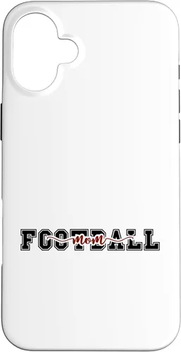 Vista 23 de Proud Football Mom Game Day Varsity Script Style Case for iPhone 17