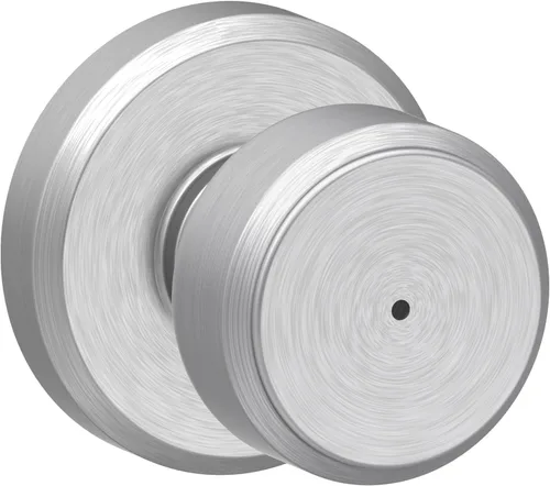 Vista 10 de SCHLAGE Pomo de bloqueo sin giro, latón antiguo (F170 ORB 609) (paquete de 2)