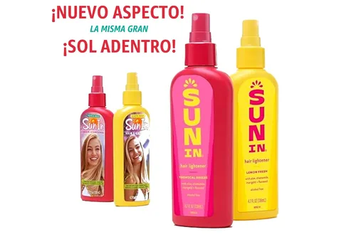 Vista 7 de Sun In Aclarador de Cabello, Combo Brisa Tropical y Lima Fresca