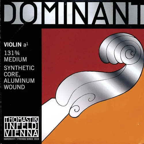 Vista 18 de Thomastik -Infeld Dominant Violin Single D String - Escala 1/2 - No. 132 1/2