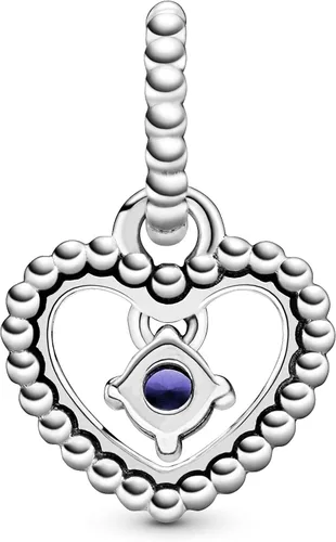 Vista 2 de PANDORA Colgante de plata de ley 925 con cuentas de cristal de cumpleaños