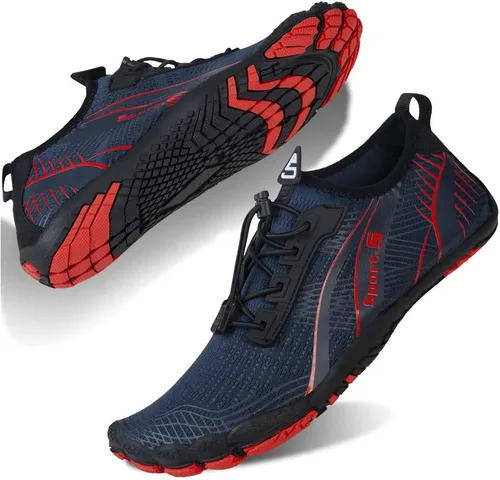 Vista 2 de Zapatos deportivos para el agua, para hombres, de secado rápido, calzado deportivo para usar al aire libre, ir en kayak, lancha, senderismo, surf