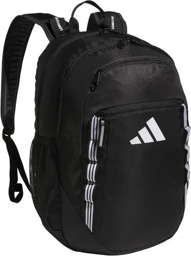 Vista 28 de Mochila Excelerator con funda para portátil, bolsa deportiva para hombres y mujeres, Negro/Dorado Metálico, Tamaño único