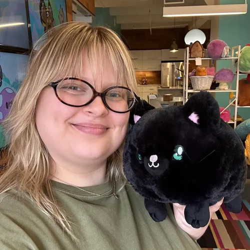 Vista 2 de Squishable / Mini peluche de gatito negro