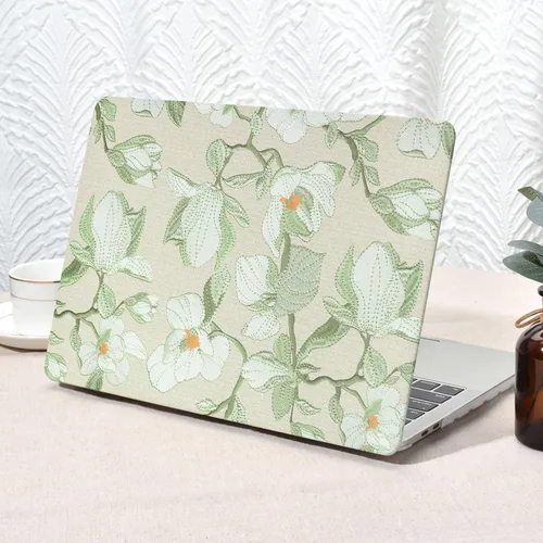 Vista 11 de Seorsok Funda compatible con MacBook Air de 15 pulgadas versión 2026 2025-2023 M5 A3448 M4 A3241 M3 A3114 M2 A2941 Touch ID, funda rígida de piel