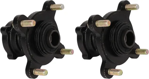 Vista 6 de Cubo de rueda de kart, 4 pernos delanteros de disco de freno de montaje para Go Karts ATV de 110 cc-200 cc