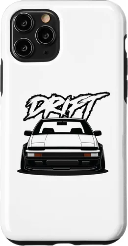 Vista 28 de iPhone 12 Pro Max JDM Drift Anime Manga Car Hachiroku, una funda de carreras para autos de postura 86