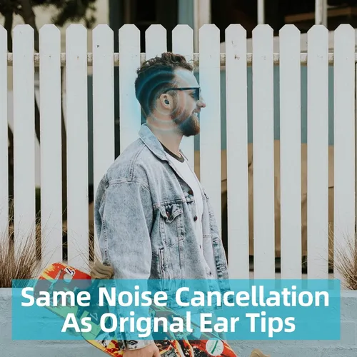 Vista 6 de 3 pares de almohadillas de espuma viscoelástica para Samsung Galaxy Buds 2 Pro, súper cómodas y antideslizantes de repuesto, sin dolor de silicona