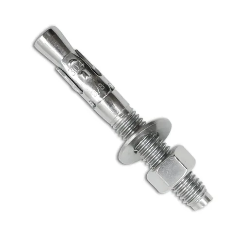 Vista 9 de Anclaje de cuña de 1/2" x 3-3/4 pulgadas, anclajes de hormigón de acero inoxidable, sujetadores de pernos de expansión de trabajo pesado