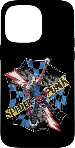 Vista 21 de Marvel Spider-Man: Across The Spider-Verse - Carcasa para iPhone 17, diseño de Spider-Punk