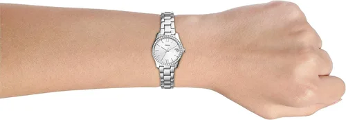 Vista 3 de Fossil Scarlette - Reloj de cuarzo de acero inoxidable para mujer