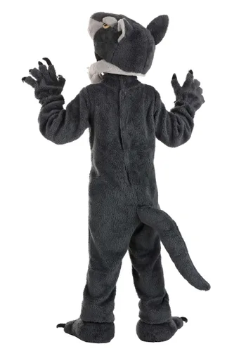 Vista 2 de Disfraz Wolf Jawesome para Niños Multicolor