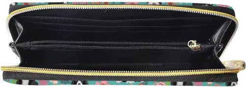 Vista 4 de Mumeson Cartera duradera con correa para cosméticos, bolsa de maquillaje portátil