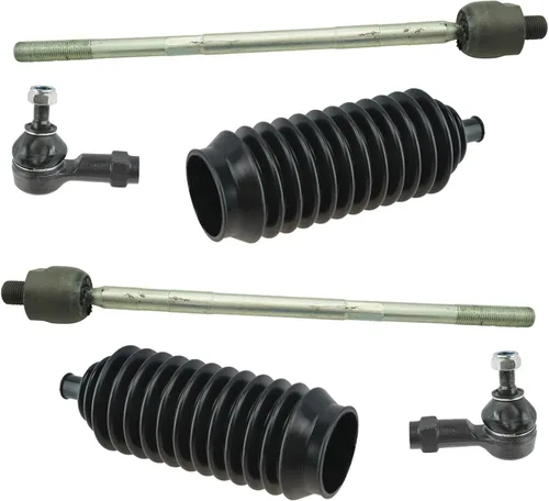 Vista 219 de TRQ Kit de dirección delantera con barra de acoplamiento de fuelle de piñón y cremallera compatible con Toyota Echo 2000-2005