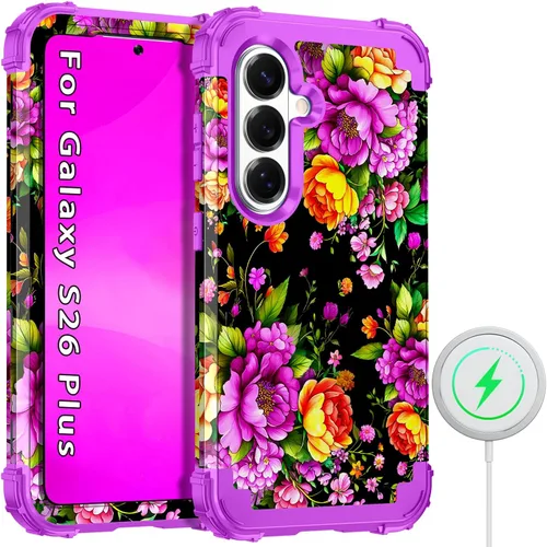 Vista 35 de Hekodonk Funda para Galaxy A17 5G, tres capas de protección resistente a prueba de golpes, plástico duro+silicona suave, funda protectora de cuerpo