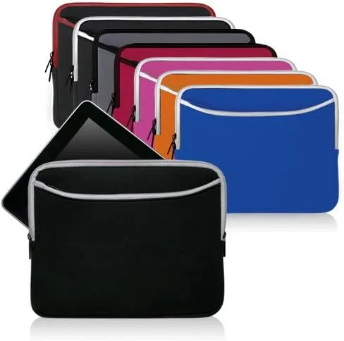 Vista 6 de BoxWave - Funda compatible con Wacom Intuos Pen CTL-480, SoftSuit con bolsillo, funda de neopreno suave con bolsillo con cremallera para Wacom