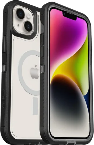 Vista 8 de Funda OtterBox DEFENDER SERIES XT con MagSafe para iPhone 14 Plus - Negro