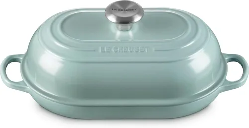 Vista 33 de Le Creuset Horno de pan ovalado Signature de hierro fundido esmaltado, 11.5 pulgadas, Artichaut