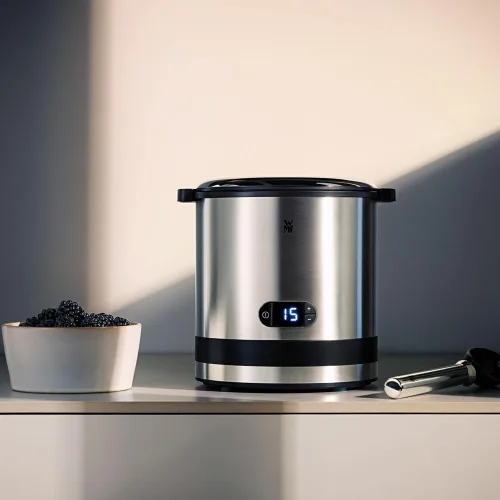 Vista 5 de WMF Máquina de helados CE 3 en 1, plata, 3 piezas