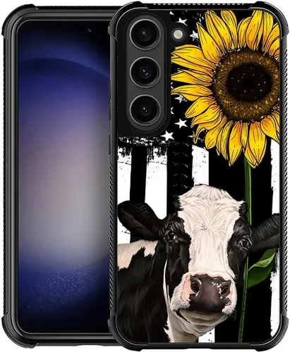 Vista 102 de Funda compatible con Samsung Galaxy S23, diseño de elefantes africanos, diseño increíble a prueba de golpes, antiarañazos, carcasa trasera