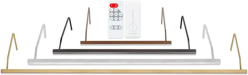 Vista 2 de Serie Vision con conexión eléctrica, luz LED de arte y para cuadros con control remoto - Fabricada en EE. UU. - 2700 K Remote Controlled, Many