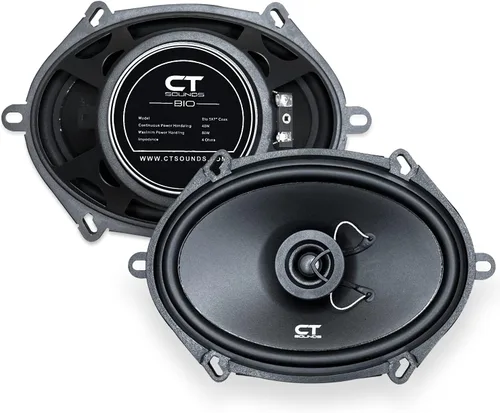 Vista 4 de CT Sounds BIO-5X7-COX - Altavoces coaxiales para automóvil de 5 x 7 pulgadas, 160 vatios máximo, par