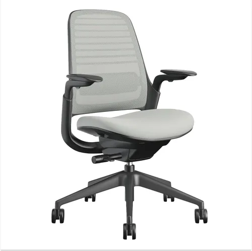 Vista 24 de Steelcase Series 1 Silla de Oficina de Trabajo, Canary