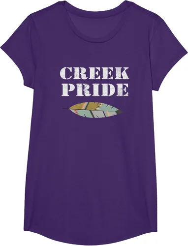 Vista 15 de Creek Native American Pride - Camiseta, Negro, S