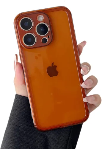 Vista 6 de ZTOFERA Funda para iPhone 7/8/SE 5.5 pulgadas, linda funda de silicona suave transparente con parachoques retro de color transparente a prueba
