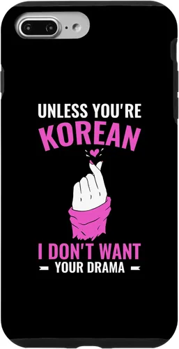 Vista 9 de iPhone 15 K-Drama Solo quiero ver Drama coreano Funny Kdrama Case