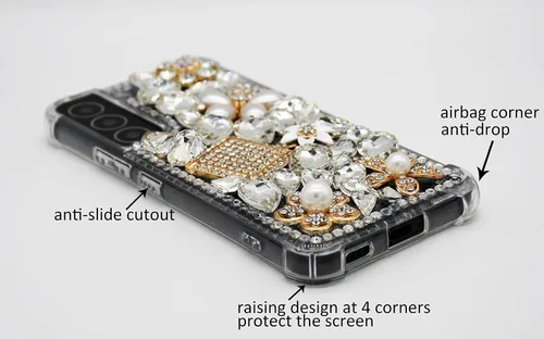 Vista 2 de Funda de mujer de lujo para Samsung Galaxy Note 20 Ultra Glitter