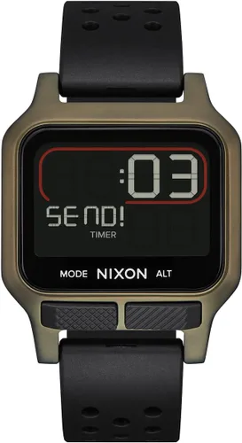 Vista 5 de NIXON Heat A1320 - Reloj digital para hombres y mujeres, 328.1ft, resistente al agua, para entrenamiento y correr, relojes deportivos ultra finos