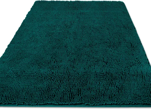 Vista 189 de Yeaban Alfombra de pasillo de baño de 24 x 72 pulgadas, antideslizante, alfombra de baño larga de felpilla gruesa, absorbente y lavable, alfombra