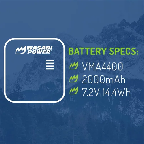 Vista 3 de Wasabi Power Batería para Arlo Pro, Pro 2 (A-1B, VMA4400)