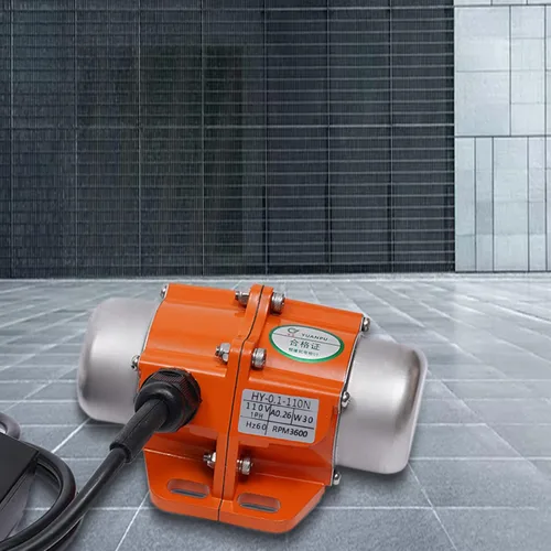 Vista 2 de Motor de vibración vibrador concreto, 30W monofásico CA 110V 3600rpm Caja de aleación de aluminio Motor vibratorio eléctrico para mesa de coctelera