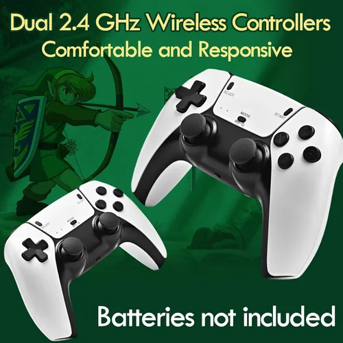 Vista 9 de MunyLazy Retro Gaming Console Stick, 2025 Upgraded Version, Classic Video Game Entertainment System