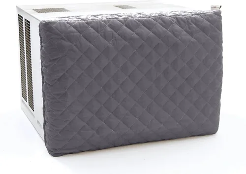 Vista 6 de Covermates Cubierta de aire acondicionado para interiores, resistente a la intemperie, cubierta acolchada para unidad de aire acondicionado