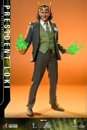 Vista 8 de Hot Toys 1:6 Presidente Loki - Loki